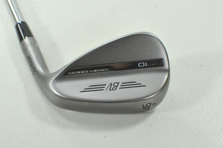 Titleist Vokey SM10 Nickel 46*-10F Wedge Right BV Wedge Flex Steel # 210254