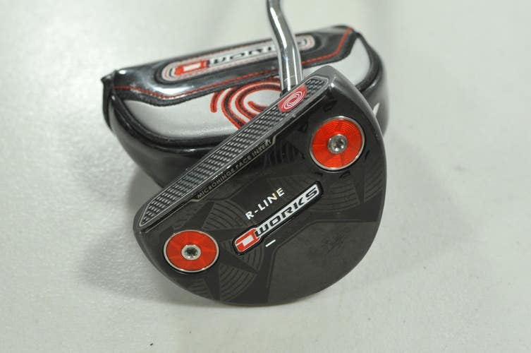 Odyssey O-Works R-Line 35" Putter Right Steel with Head Cover  # 209197
