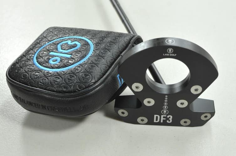 LAB Golf DF3 35" Putter (69* Lie Angle) Right Steel with Head Cover  # 210342