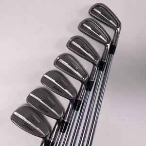 Titleist 735 CM Chrome Iron Set 3-PW Project X Rifle Stiff Steel RH NO 7 IRON