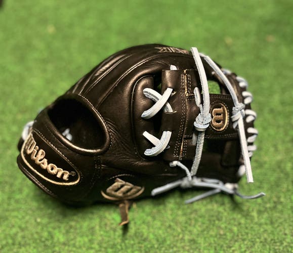 Refreshed and relaced GAME READY Wilson A1k RH Infield Baseball Glove 11.25" (Used)