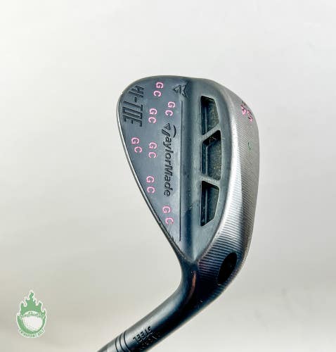 Right Handed TaylorMade Hi-Toe Black Wedge 54*-10 S400 Stiff Steel Golf Club