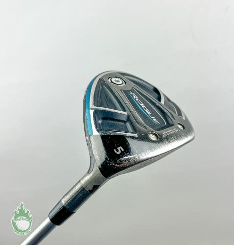Used Right Handed Callaway Rogue 5 Wood 18* Quaranta Ladies Graphite Golf Club
