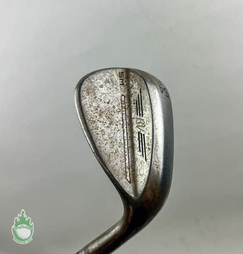 Tour Issue Titleist Vokey SM9 S Grind Raw Wedge 54*-10 Stiff Steel Golf Club