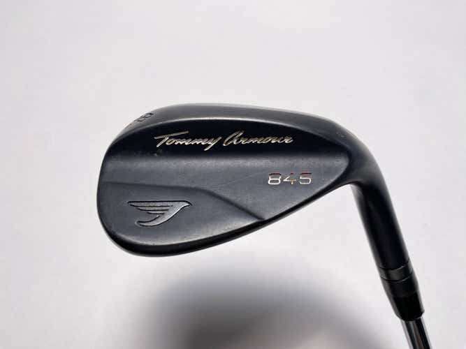 Tommy Armour 845 black Lob Wedge LW 58* 8 Bounce Wedge Steel Mens RH