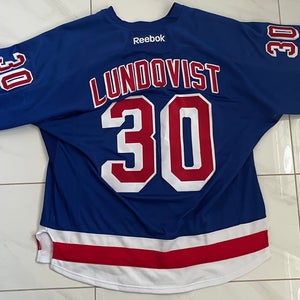 Henrik Lundqvist New York Rangers Reebok Jersey 2XL