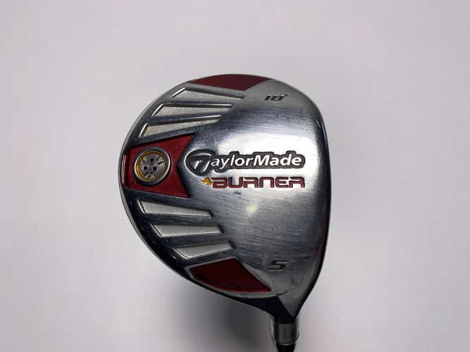 TaylorMade Burner Steel 2007 5 Fairway Wood 18* Aldila DVS-HL 55g Regular RH