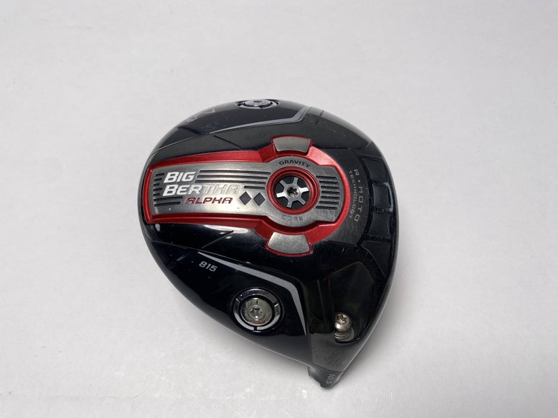 Callaway Big Bertha Alpha 815 DBD Driver 10.5* HEAD ONLY Mens RH