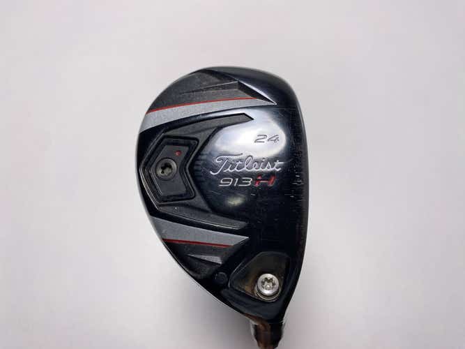 Titleist 913 H 5 Hybrid 24* Mitsubishi Rayon Bassara 60HYB Hi 60g Regular RH