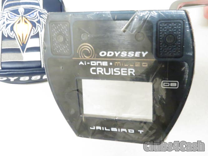 Odyssey Ai One Cruiser Jailbird T Putter DB Double Bend 38" +Cover  NEW