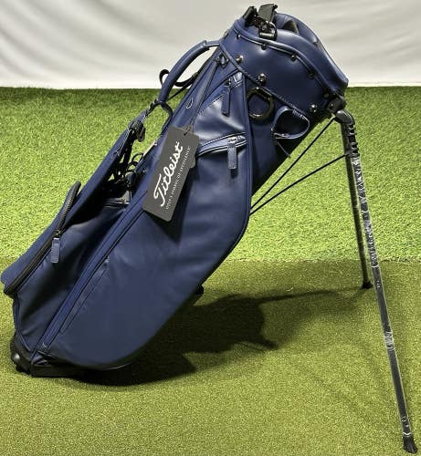 Titleist Linkslegend Classic Members Stand Carry 4-Way Golf Bag Color: Navy