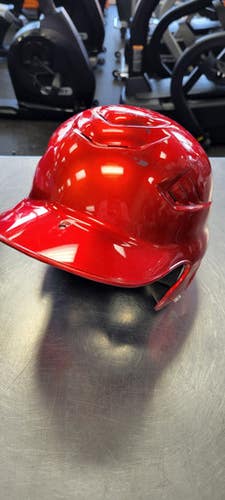 Used Rawlings 6 1/2 - 7 1/2 Batting Helmet No Mask Red One Size 11497-S000155093