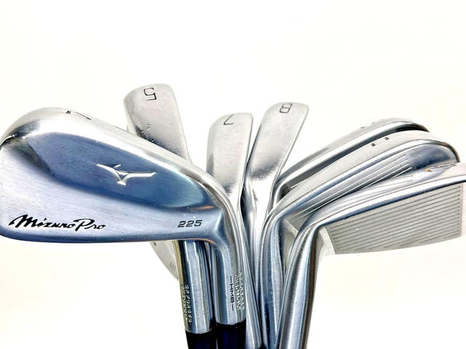 Mizuno Pro 225 4-GW Iron Set Project X LZ 125 6.5 X-Stiff Steel Shafts