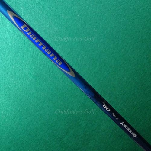 Mitsubishi Rayon Diamana B 60 .335 Extra Stiff 42.75" Pulled Graphite Wood Shaft