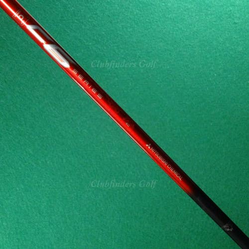Mitsubishi Chemical C6 Red 40 .335 R2 Seniors 41.25" Pulled Graphite Wood Shaft