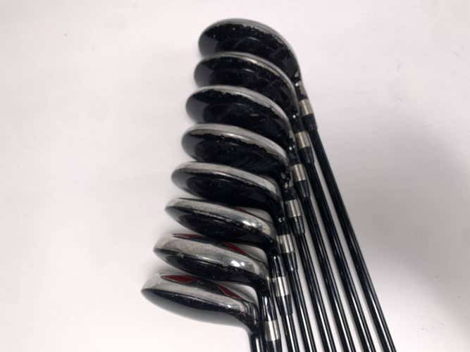 Majek K5s Hybrid Iron Set 4-PW+SW Senior Graphite Mens RH