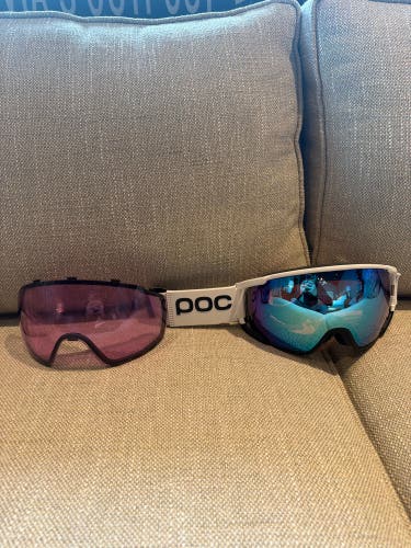 POC Zonula Ski Goggles (New) w/ extra lens