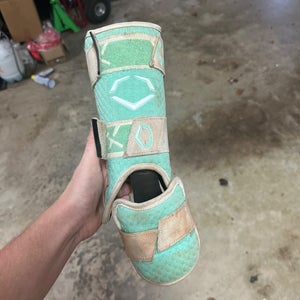 Green Senior EvoShield Leg guard Shin Guards (Used)