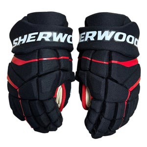 Sherwood Rekker Morph 1 - Pro Stock Hockey Glove - Chicago Black Hawks