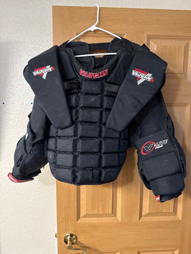 Used Large Vaughn  Goalie Chest Protector