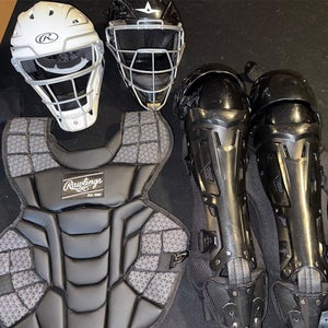 Black Rawlings Mach Catcher's Set (New)