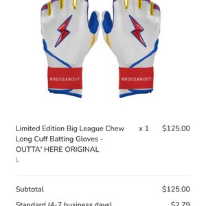 Large Batting Gloves (New)