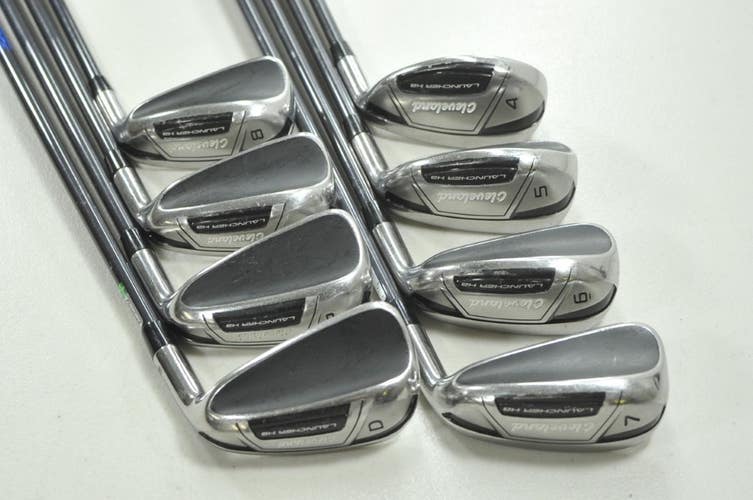 Cleveland Launcher HB 2017 4-PW,DW Iron Set Regular Flex Right Graphite # 210129