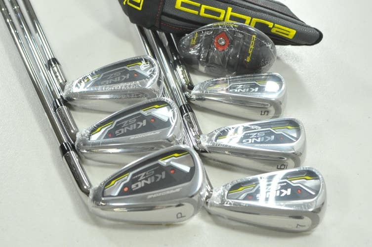 Cobra King Speedzone 4H, 5-PW Iron Set Regular Flex Right Steel NEW!  # 210355