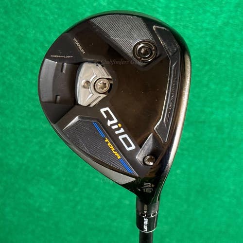 TaylorMade Qi10 Tour 15 Fairway 3 Wood Matrix Ozik HD 7M3 Black Tie Stiff w/HC