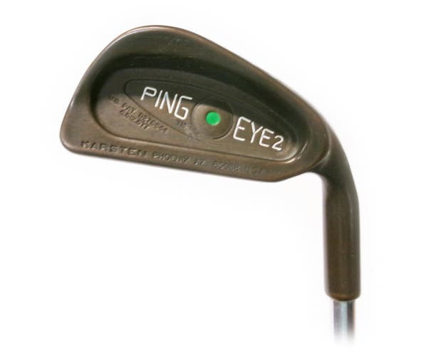 Ping Eye 2 BeCu Single 2 Iron Green Dot Steel Ping Microtaper Stiff Flex