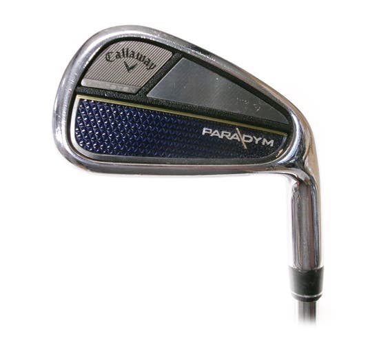 Callaway Paradym Forged Single 7 Iron Steel TT Elevate 95 Stiff Flex