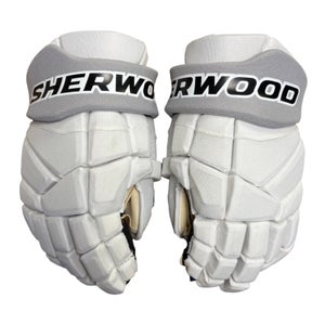 Sherwood Rekker Morph 1 - Pro Stock Hockey Glove - Los Angeles Kings White Out