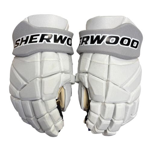 Sherwood Rekker Morph 1 - Pro Stock Hockey Glove - Los Angeles Kings White Out