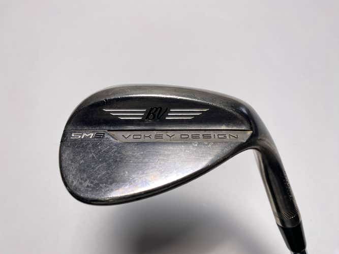 Titleist Vokey SM8 Brushed Steel Wedge 58* 10 Bounce S-Grind Wedge Steel Mens RH