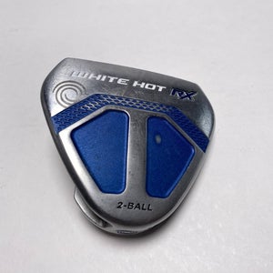 Odyssey White Hot RX 2-Ball V-Line Putter 35" HEAD ONLY Mens LH