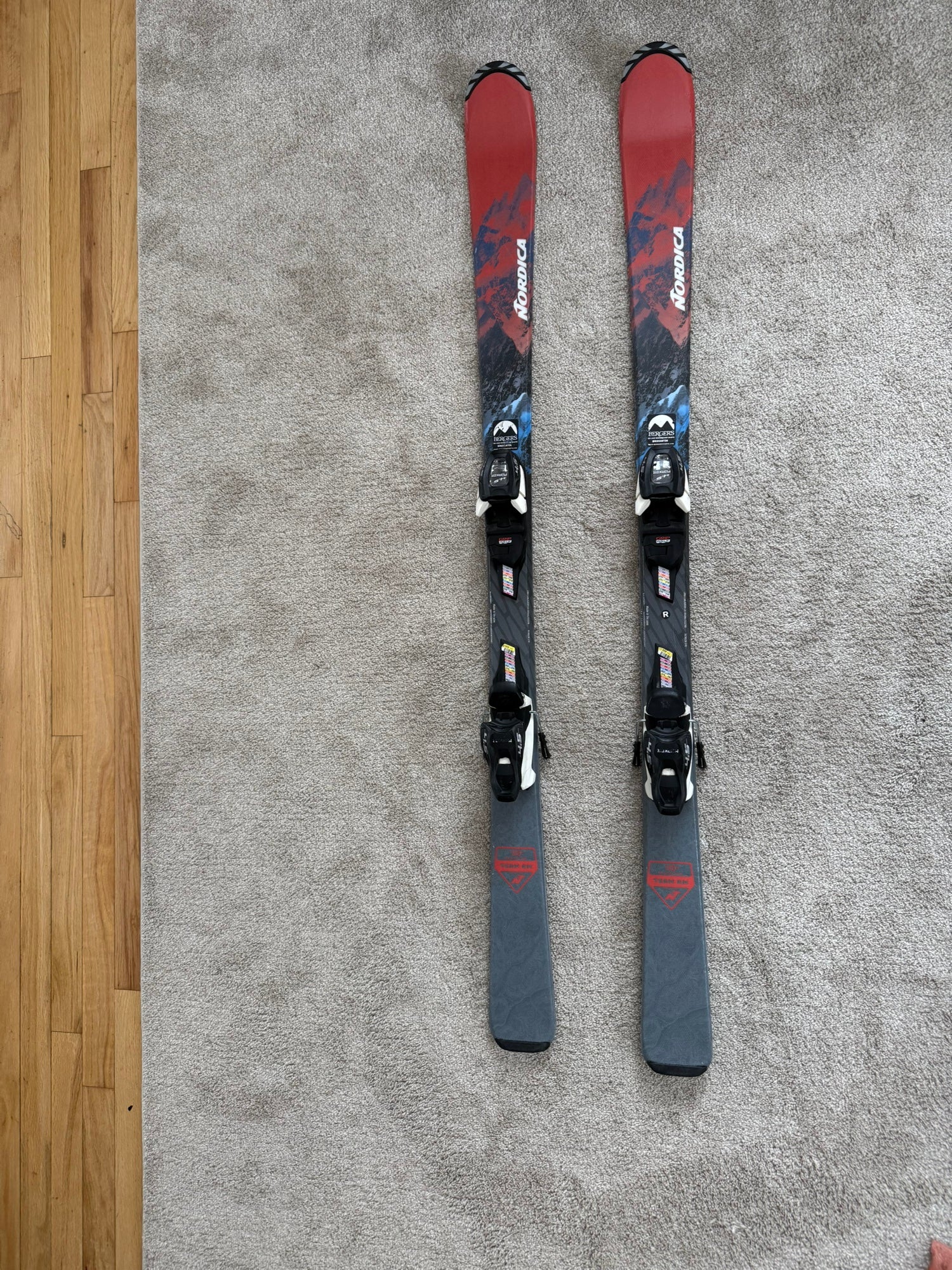 【NORDICA】ALL MOUNTAIN :NRGY107 Nordica NRGY 107 185cm with Marker EPF Backcountry Bindings and