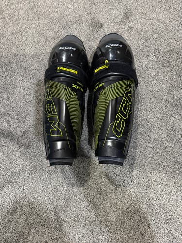 Senior CCM Tacks XF80 14" Shin Pads (New)