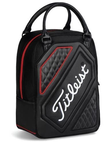 Titleist Medium Travel Shag Bag Black/Red Golf Ball Practice Bag NEW