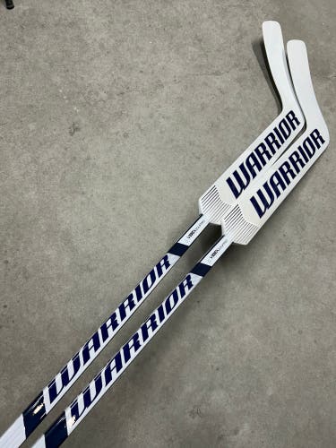 2 PACK 23” Paddle Senior Warrior RV2 Pro + Pro Stock Goalie Stick
