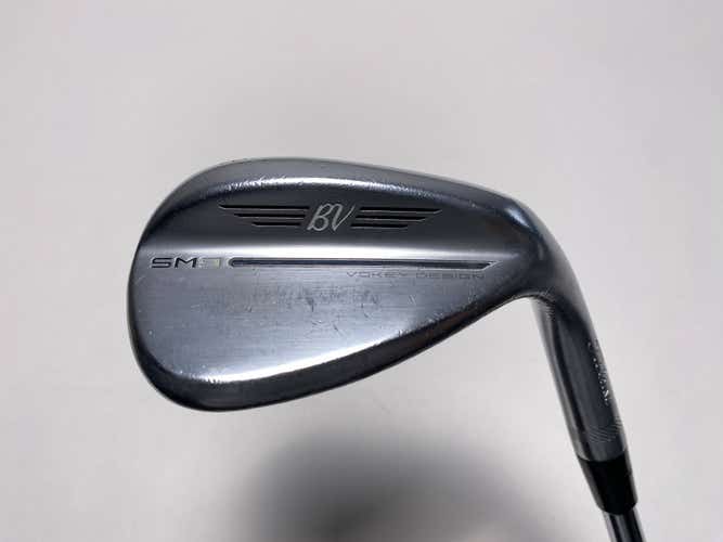 Titleist Vokey SM9 Tour Chrome Wedge 58* 10 Bounce S-Grind Wedge Steel Mens RH