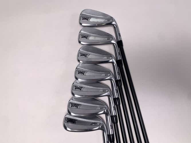 PXG 0211 COR2 Chrome Iron Set 5-PW+GW MMT 70g Regular Graphite Mens RH