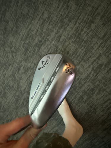 Men's Callaway Jaws Full Toe Right Handed Wedge Regular Flex 56 Degree Steel Shaft (Used)