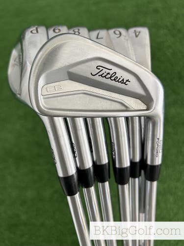 Titleist 620 CB Forged Iron Set 4-P / Dynamic Gold X100 115 Extra Stiff