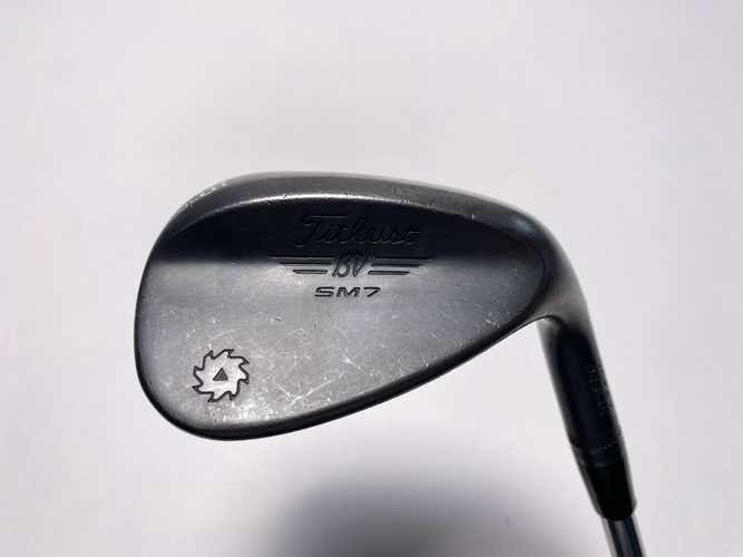 Titleist Vokey SM7 Jet Black Wedge 56* 10 Bounce S-Grind Wedge Steel Mens RH