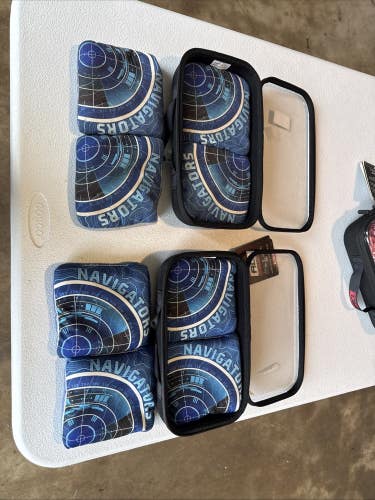 ACL COMP Blue Navigator Cornhole Bags. Lot Of 2 Packs Of Blue Used open box