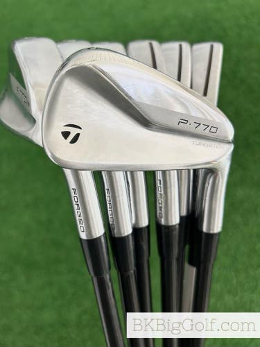 Taylormade P770 Forged Iron Set 4-P / MMT 105 Stiff Graphite