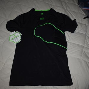 NEW - Unequal Hart Heart Protection Shirt, Multi Sport, Black, Adult Large - With Tags!