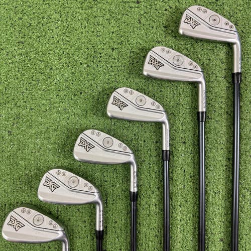 Pxg 0311P Gen 6 Double Chrome Iron Set 5-9 GW Senior Recoil Dart F2 -1/2 Short
