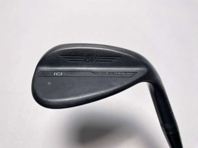 Titleist Vokey SM10 Jet Black Wedge 56* 10 Bounce S-Grind Wedge Steel Mens RH