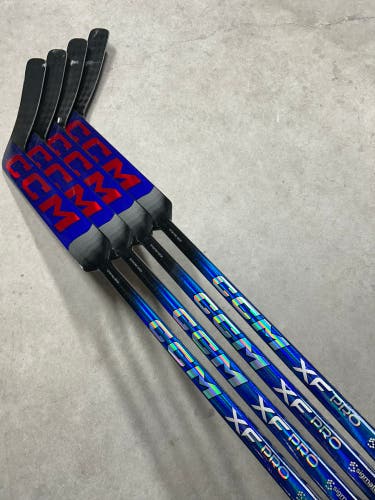 4 PACK 24” Paddle Senior CCM XF Pro Right Goalie Stick - Phillips Team USA